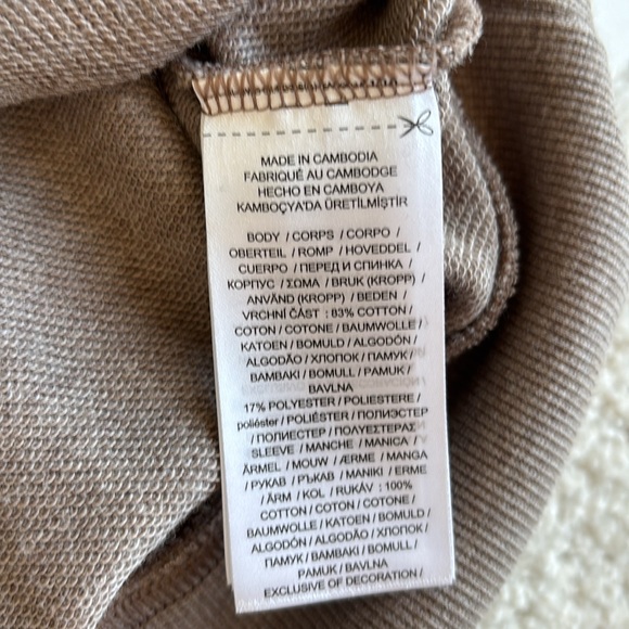 Ralph Lauren Black Label Brown‎ Cable Knit Cotton Crew Sweater Women’s Large - Picture 6 of 12